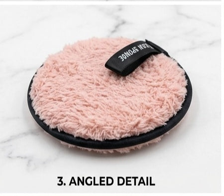 Women Soft Sponge Makeup Remover – Powder Puff Face Cleaner Cloth Pad
