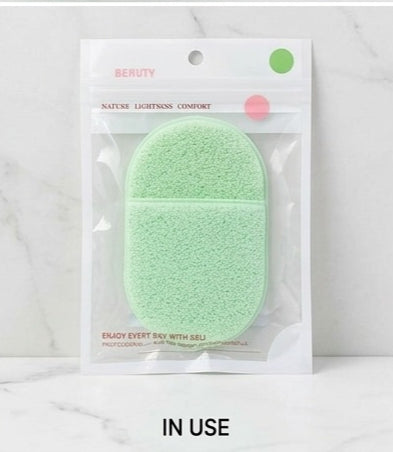 Soft Facial Cleansing Sponge – Makeup Wash Pad Cleaning Puff