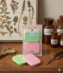 Set of 2 Facial Cleansing Sponge – Soft & Reusable Face Care Essential