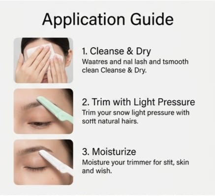 KELI Beauty Eyebrow Trimmer set