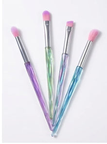 Professional Makeup Brush Set, Sparkling Crystal Style Makeup Brushes