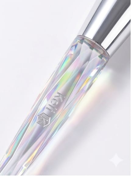 Professional Makeup Brush Set, Sparkling Crystal Style Makeup Brushes