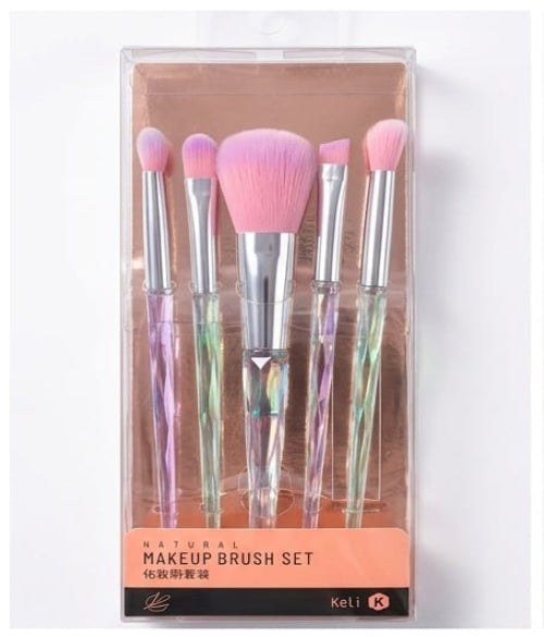 Professional Makeup Brush Set, Sparkling Crystal Style Makeup Brushes
