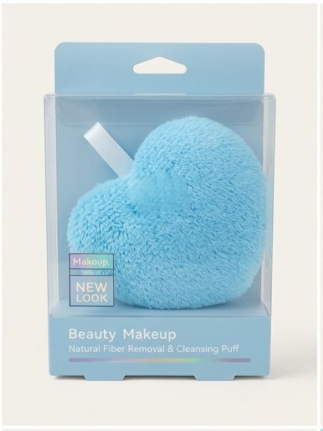 Heart Shaped Skin Care Sponge – Makeup Removal & Cleansing Puff