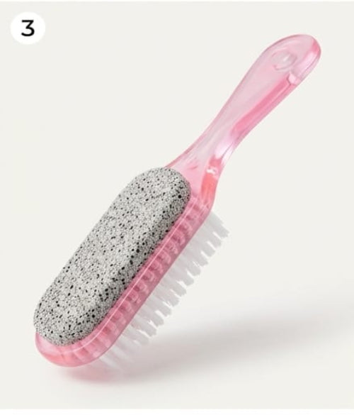 2 in 1 Nail Brush with Stone – Complete Hand & Foot Care Tool