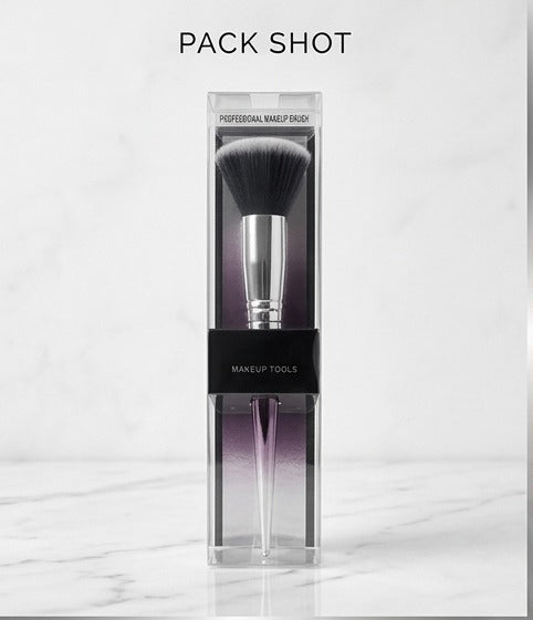 Beauty Highlighter Powder Makeup Brush With Soft Bristles