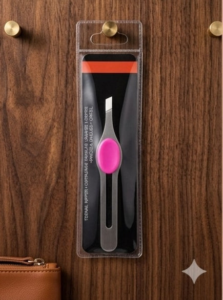 Tweezer for Eyebrows, Ingrown Hair and Facial Hair – Sharp Precision Tweezer for Women and Men