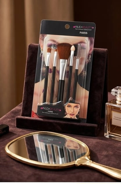 Professional Soft Makeup Brush Set – 5 Pcs