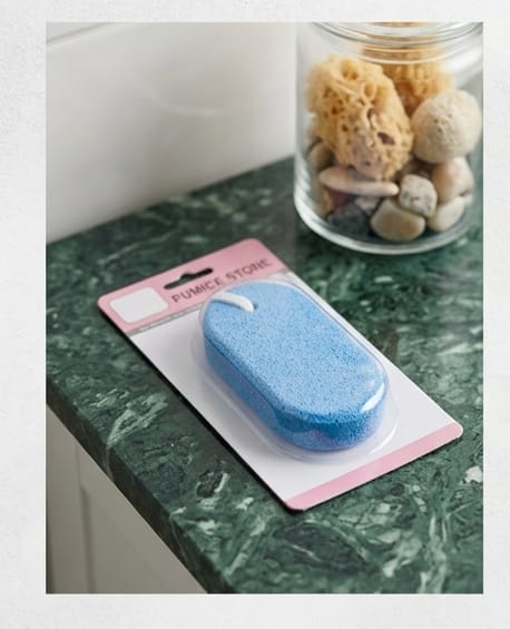 Pumice stone is an essential pedicure tool designed to keep feet smooth, soft, and healthy