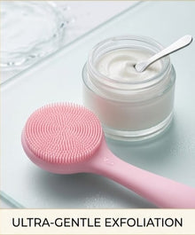 Facial Cleansing Brush – Soft Silicone Face Scrubber for Deep Clean