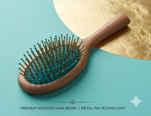 Wooden Hair Brush is specially designed for men, women, and kids.