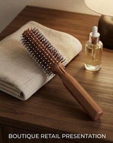 Wooden Round Hair Brush is specially designed for men and women