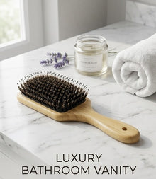 Boar Bristle Hair Brush dry and wet hair scalp massages  all-in-one detangling and styling essential