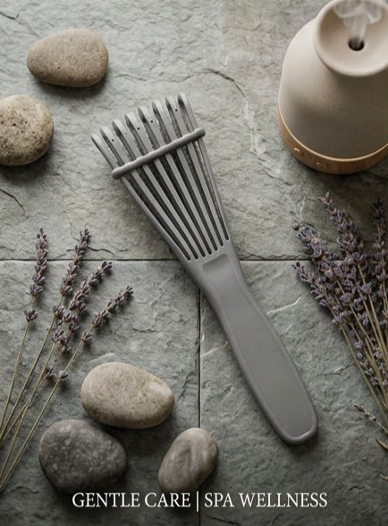 Detangling Vent Hair Brush with Adjustable Spacing Clip