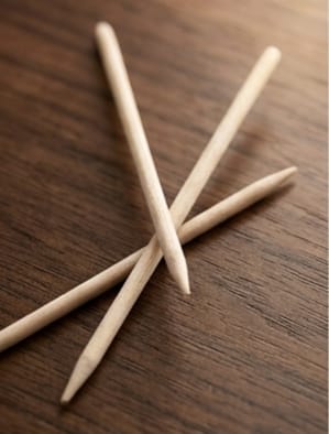 50 Pcs Orange Wood Cuticle Pusher Remover – Manicure & Pedicure Tool