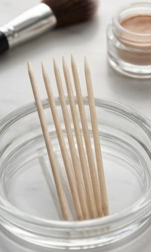 50 Pcs Orange Wood Cuticle Pusher Remover – Manicure & Pedicure Tool