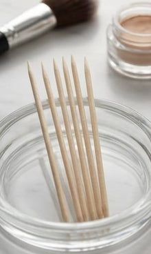 50 Pcs Orange Wood Cuticle Pusher Remover – Manicure & Pedicure Tool