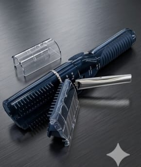 Hair Split End Remover Machine – Rechargeable 2-in-1 Splitend Pro Hair Cutter Trimmer