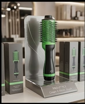 4 in 1 Professional Hair Brush – Avocado 3D Power 2000W Ceramic Styler (PHDZ-01)