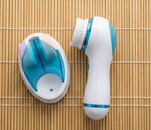 4-in-1 Electric Face Cleaning Brush – Waterproof Spin Brush