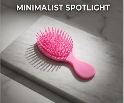 Mini Cushion Hair Brush for Smooth & Styling