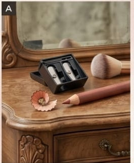 Cosmetic Pencil Sharpener for Perfect Makeup Application