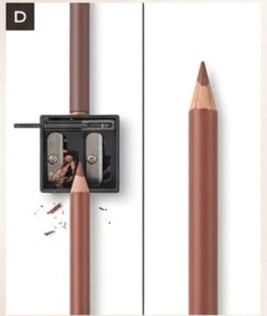 Cosmetic Pencil Sharpener for Perfect Makeup Application