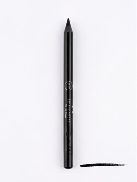 colour secret single stroke kohl pencil  waterpoorf 01 jet black