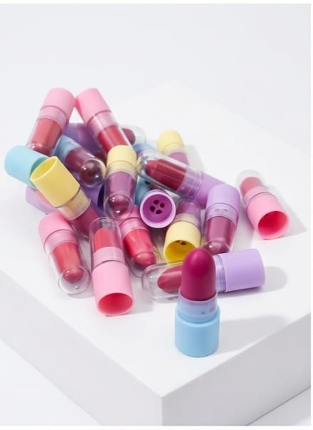 Mini Lipstick Crayon Matte Capsules Lip Gloss