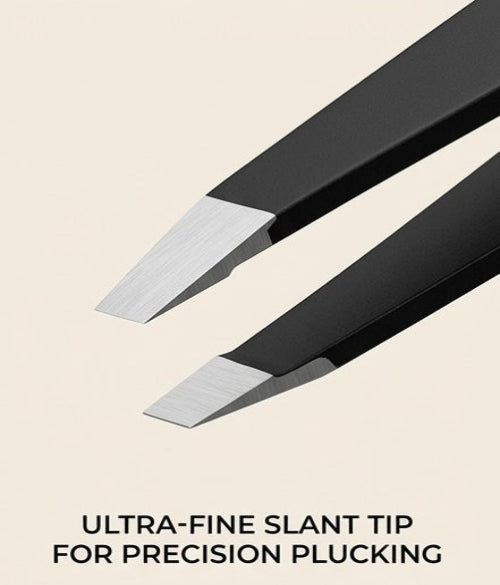Eyebrow Hair Removal Tweezers Stainless Steel Slant for Women & Men!