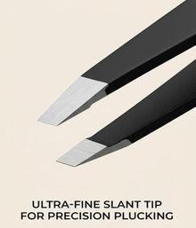 Eyebrow Hair Removal Tweezers Stainless Steel Slant for Women & Men!