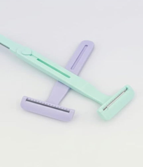 2 in 1 Razor Set for Face, Body & Eyebrows – Set of 2