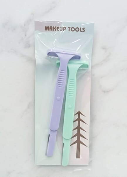 2 in 1 Razor Set for Face, Body & Eyebrows – Set of 2