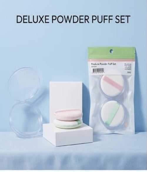 Makeup Powder Puff with Container