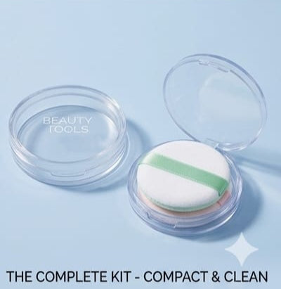 Makeup Powder Puff with Container
