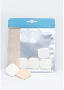 6pcs Square Face Powder Puff Sponges Powder Puff For Wet And Dry