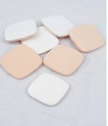 6pcs Square Face Powder Puff Sponges Powder Puff For Wet And Dry
