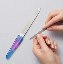 perfectly manicured natural nails  Stainless Steel Nail Files