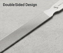 Professional Double-Sided Metal Nail File –double-sided design
