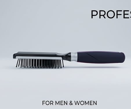 Flat Hair Brush for men and women designed for smooth, safe, and stylish hair