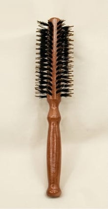 Round Hair Brush Wooden Handle Styling Brush