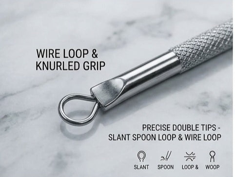 Blackhead Remover featuring a strong steel body