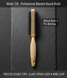 Wooden Round Hair Brush