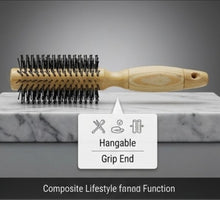 Wooden Round Hair Brush