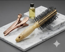 Wooden Round Hair Brush