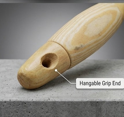 Wooden Round Hair Brush