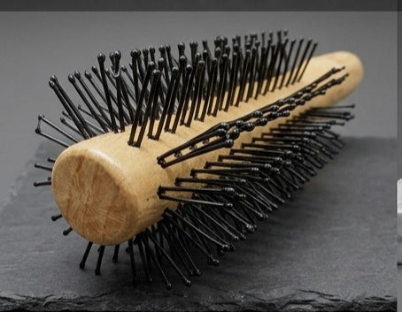 Wooden Round Hair Brush