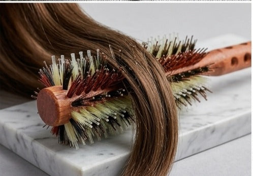 Hair Brush Round Hair Styling Comb Curly Hair Rollers Brush for Blow Drying, Salon & Home