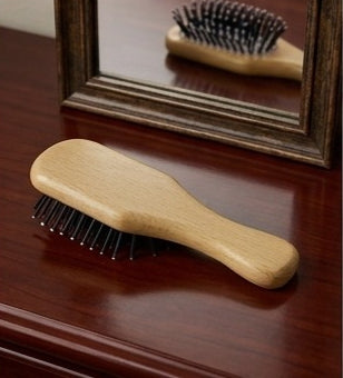 Mini Pocket Comb Paddle Hairbrush Bristle Laser Hairbrush and Comb
