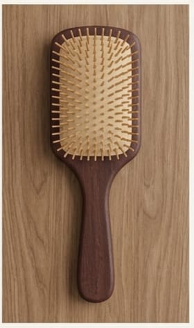 Wooden Paddle Brush